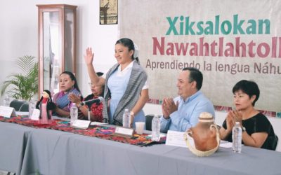 Inaugura la diputada Macrina Vallejo Curso Aprendiendo la Lengua Náhuatl “Xiksalokan Nawahtlahtolle”