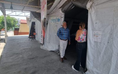 Llama Paola Cruz al gobernador y al alcalde de Cuautla a atender con urgencia la rehabilitación de aulas en la escuela primaria “Gabriel Tepepa”