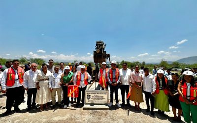 Participan diputados en la colocación de la primera piedra del Centro de Justicia para las Mujeres en Jojutla