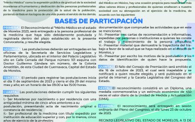 Reconocimiento al Mérito Médico del Estado de Morelos 2023