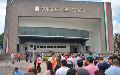 Se evacua a más de 440 personas durante simulacro de sismo realizado en el Congreso del estado