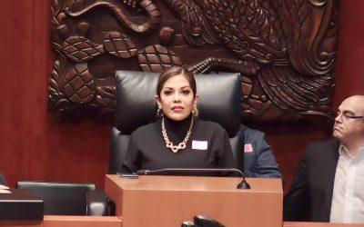 Asiste diputada Paola Cruz al Senado para Homenaje al Sitio de Cuautla de 1812