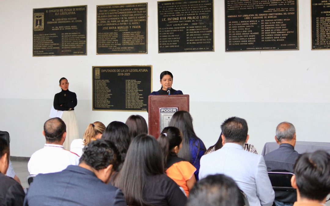 Inaugura diputada Macrina Vallejo el “Foro de Antropología Jurídica”