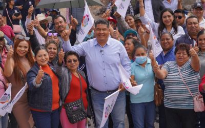 Encabeza diputado Francisco Sánchez arranque de obras de pavimentación de la avenida Huexca en beneficio de comunidades de Yecapixtla y Cuautla