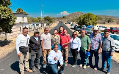 Por concluir, pavimentación de 5.1 km de carretera benéfica para la zona oriente de Morelos