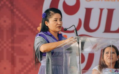 Participa Macrina Vallejo en la Inauguración de la «Semana Estatal Cultural Indígena» 2024