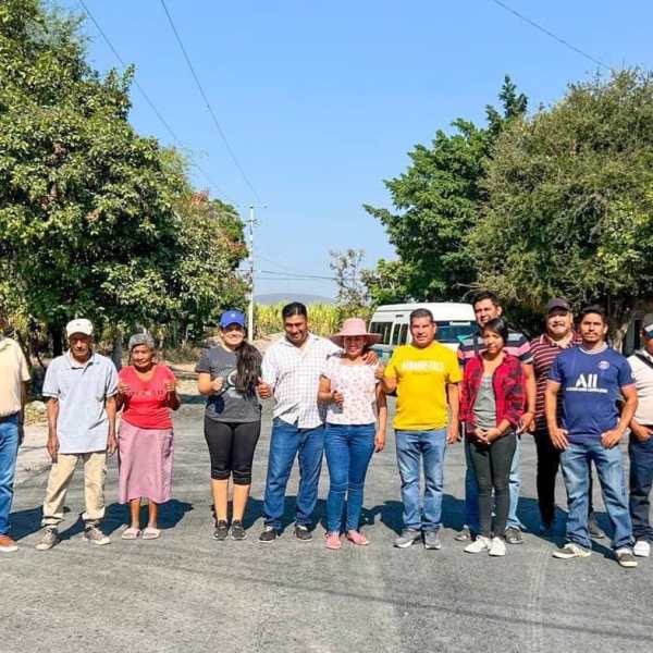Concluyen obra de rehabilitación de avenida en el municipio de Ayala