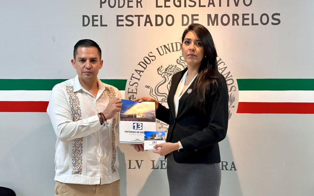 Recibe Congreso del estado 13º Informe de actividades semestrales del fiscal Uriel Carmona