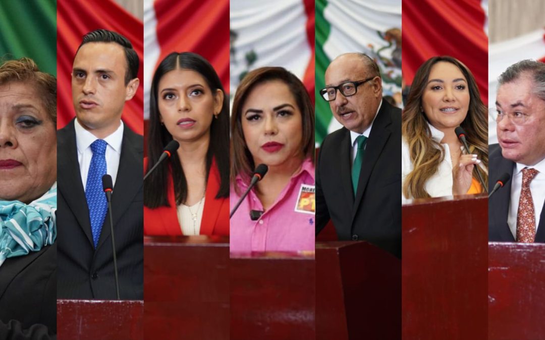 Fijan bancadas parlamentarias posicionamiento político y ejes de su tarea legislativa; mayoría respaldo al próximo gobierno estatal