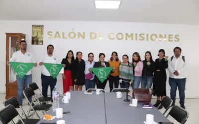 Atiende la diputada Ruth Rodríguez a colectivos feministas de la campaña Aborto Legal Morelos y PIIAF