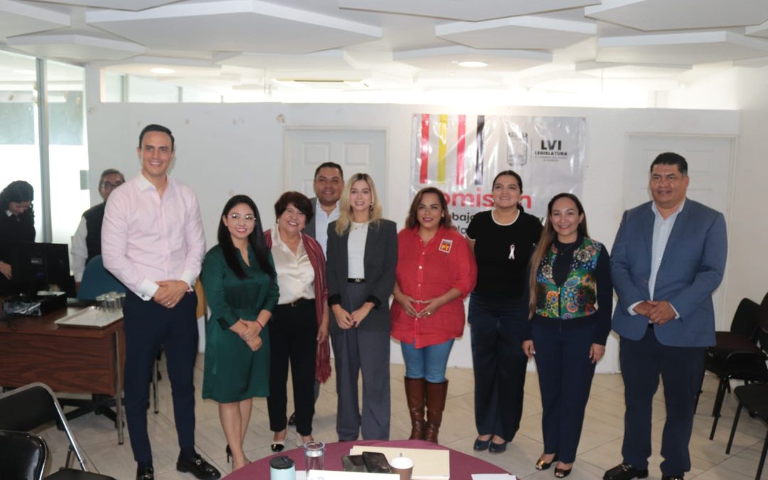 Encabeza diputada Tania Valentina Rodríguez insta de la Comisión de Trabajo y Seguridad Social