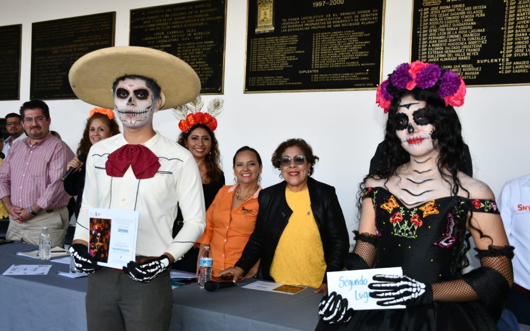 Realiza la diputada Ruth Rodríguez Festival Cultural “Día de Muertos y Fieles Difuntos” en el Congreso del Estado