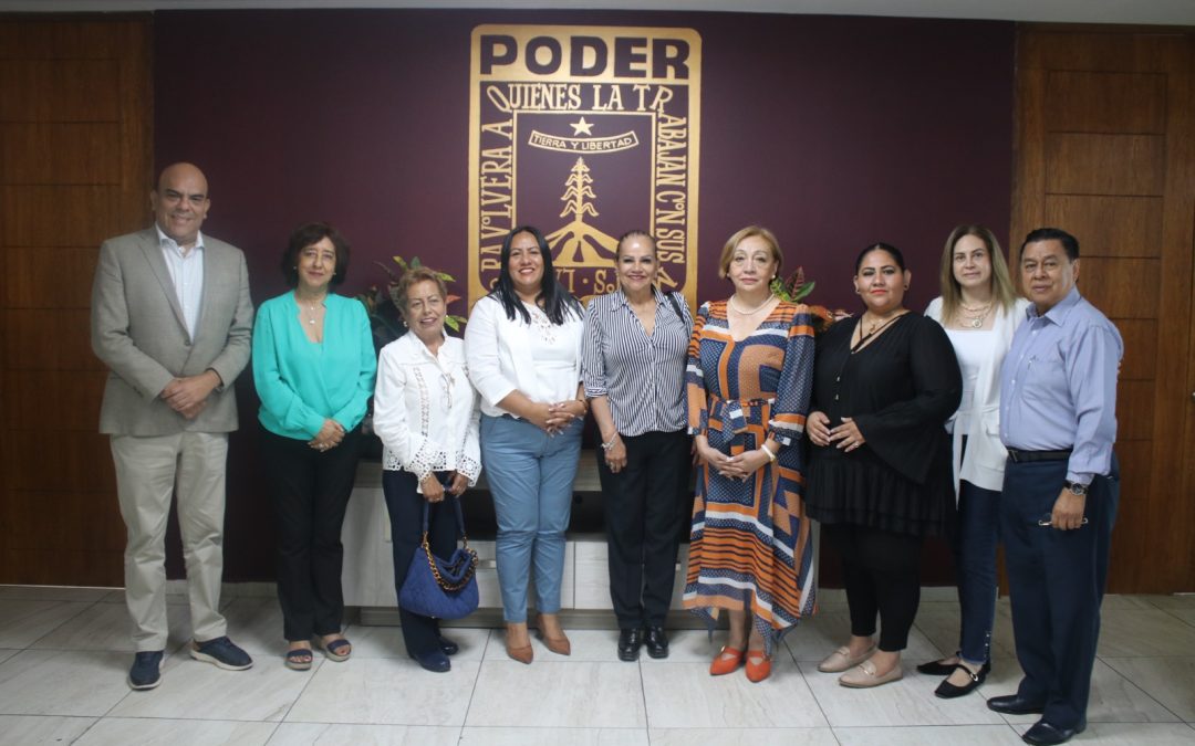 Recibe la diputada Jazmín Solano a la nueva Mesa Directiva de la Barra de Abogados de Morelos