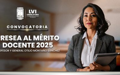 Convocatoria a la Presea al Mérito Docente 2025
