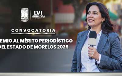 Convocatoria Premio al Mérito Periodístico del Estado de Morelos 2025