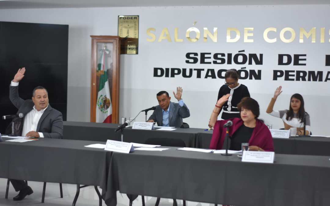 Encabeza diputado Isaac Pimentel Mejía, sesión de la Diputación Permanente del Congreso de Morelos