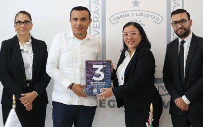 Congreso de Morelos recibe informe anual del Tribunal Unitario de Justicia Penal para Adolescentes