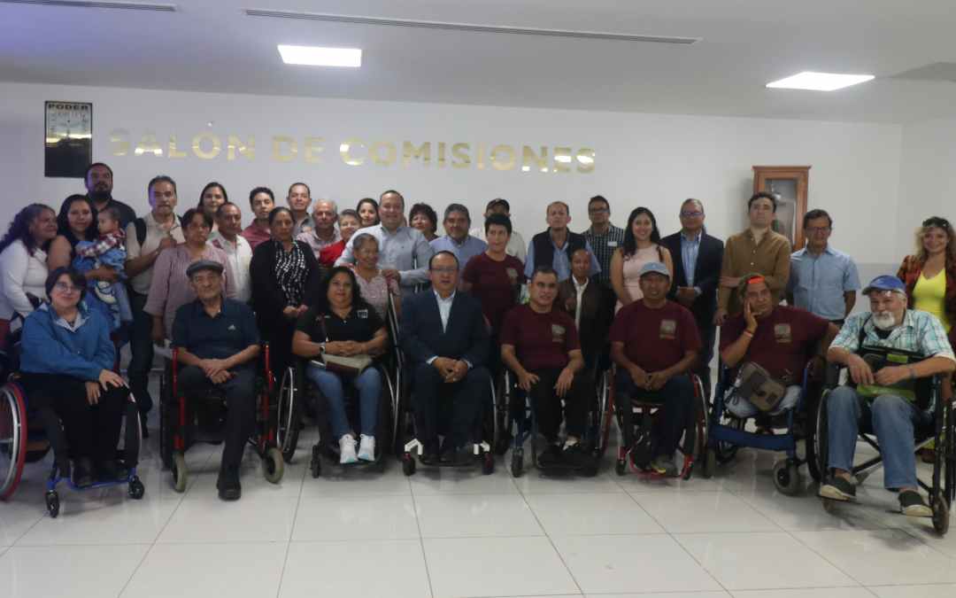 Refrenda Congreso compromiso con personas con discapacidad en Morelos