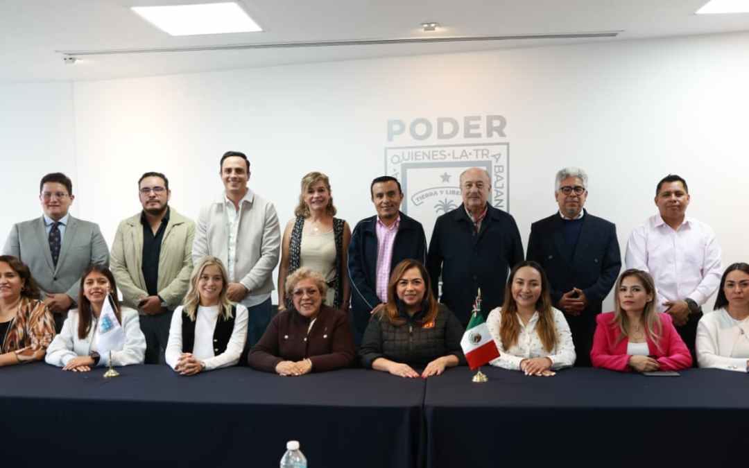 Recibe Congreso a consejeras y consejeros del Impepac