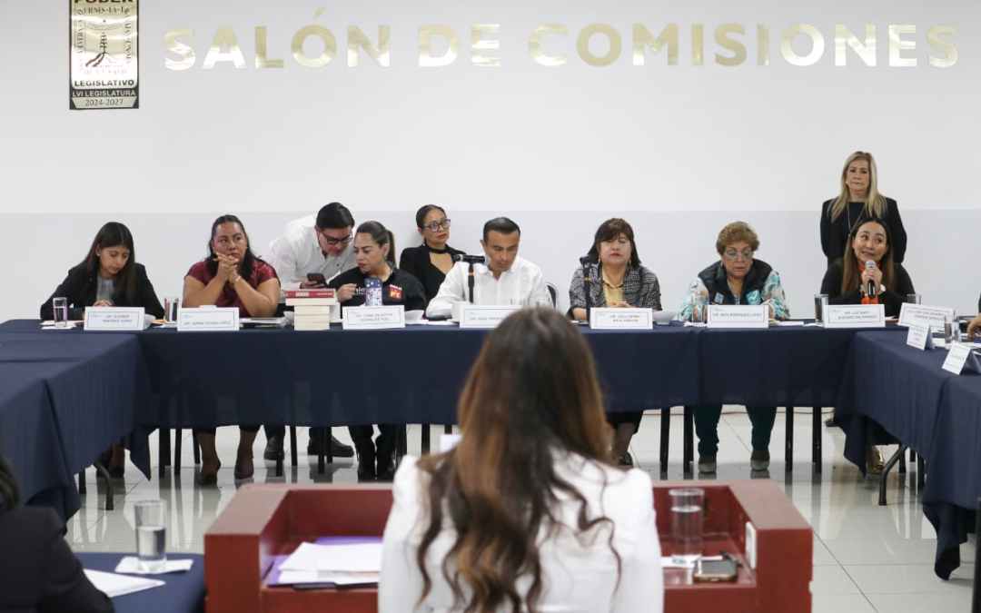 Recibe Congreso de Morelos comparecencia de la Secretaría de las Mujeres