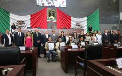 Conmemoran la Erección del Estado de Morelos como entidad federativa y entregan la Medalla de Honor del Congreso del Estado de Morelos